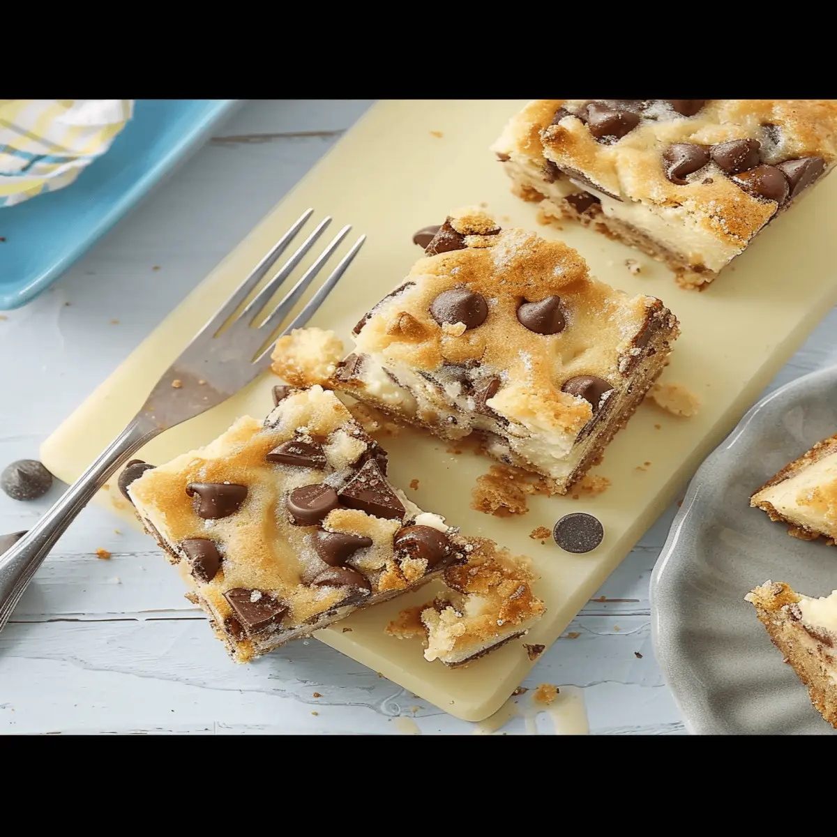 Chip Cheesecake Bars: Irresistibly Creamy Homemade Delight