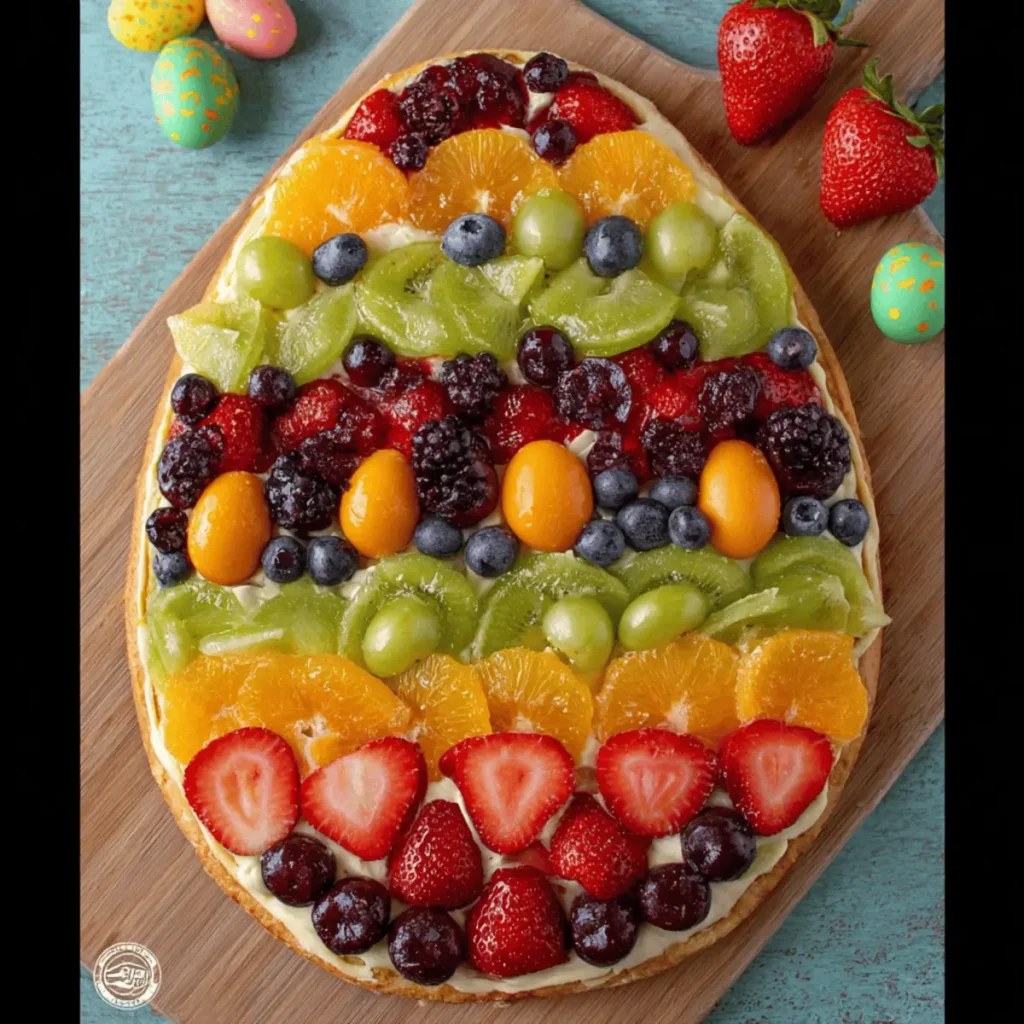 Easter Fruit Pizza