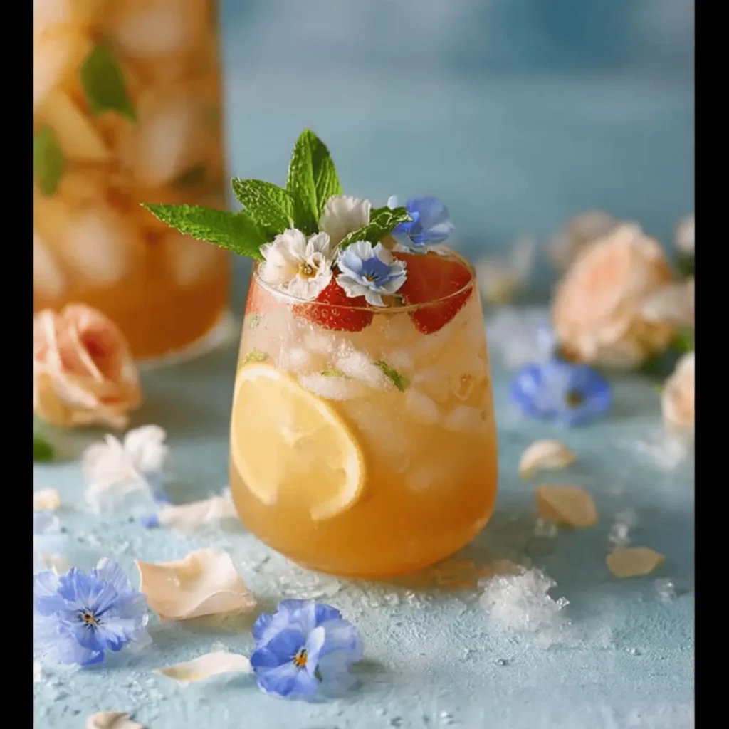 Minted Mimosa Punch