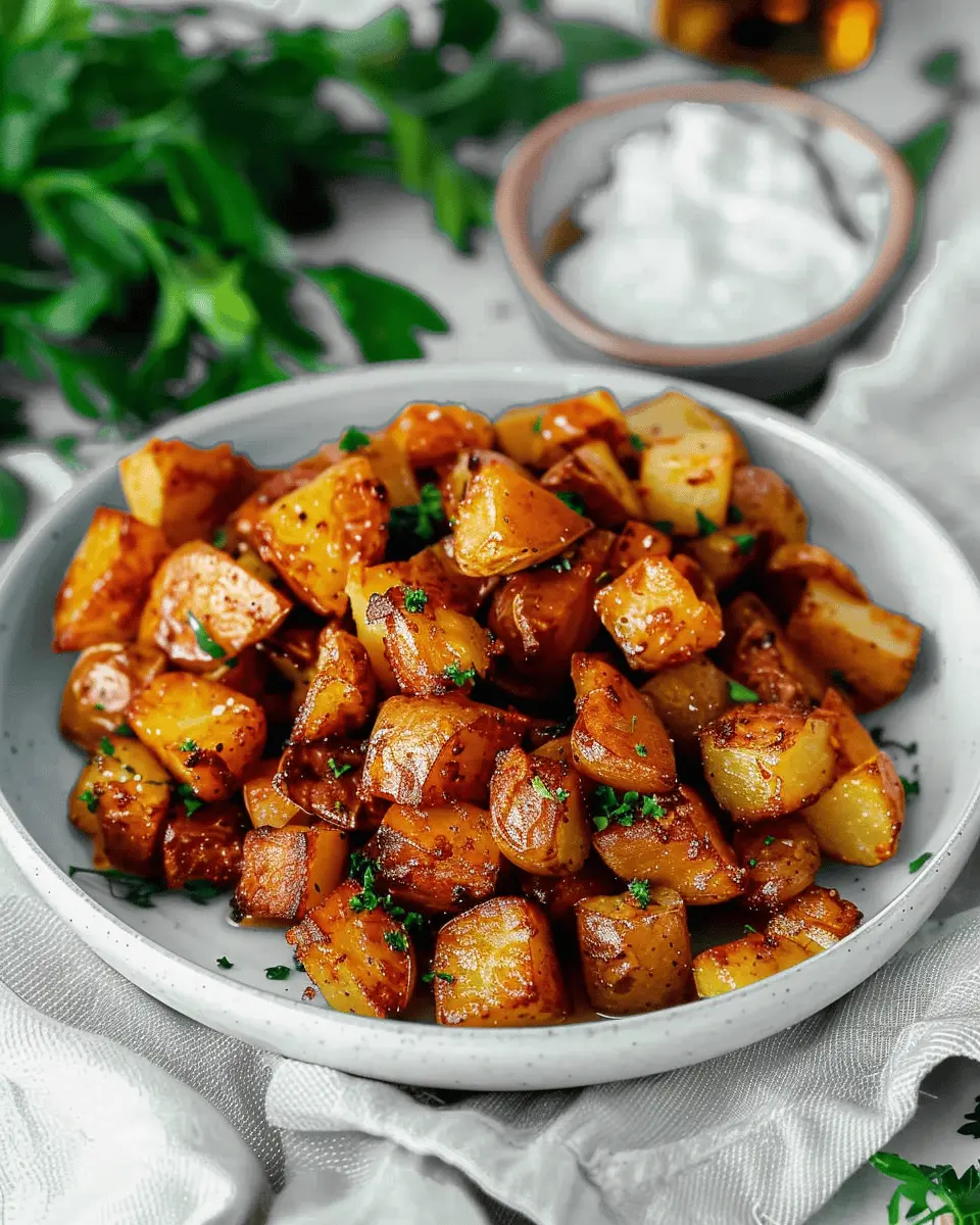 Air Fryer Breakfast Potatoes: Easy, Crispy Joy with Turkey Bacon