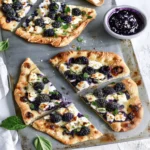 BLUeberry Goat Cheese Flatbread