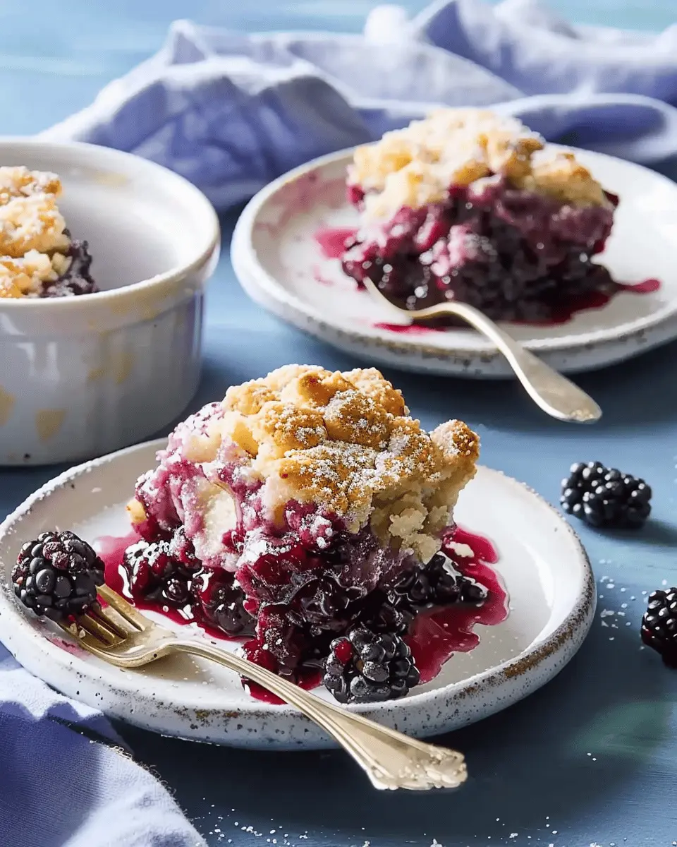 Blackberry Cobbler: The Best Homemade Dessert You’ll Love