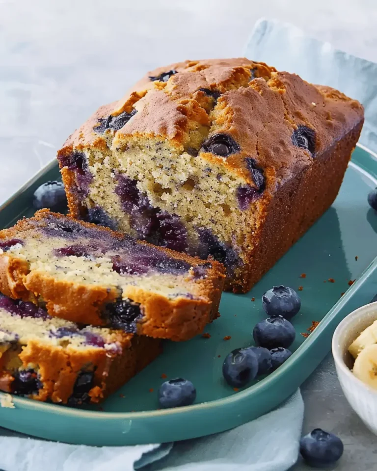 Blueberry Banana Bread