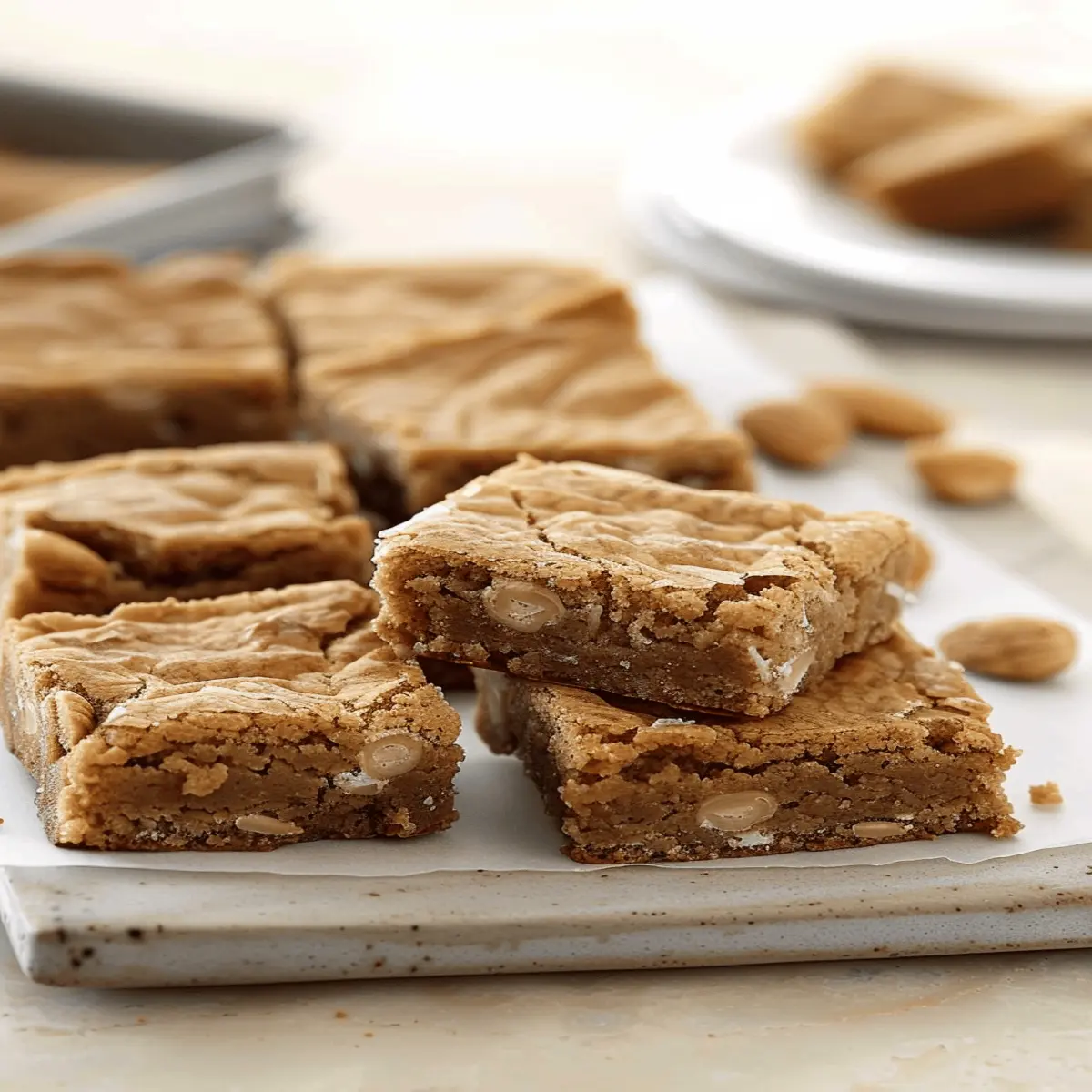 Butter Rum Blondies You Can’t Resist: Irresistibly Gooey Goodness