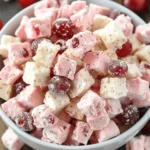 Cherry Cheesecake Puppy Chow