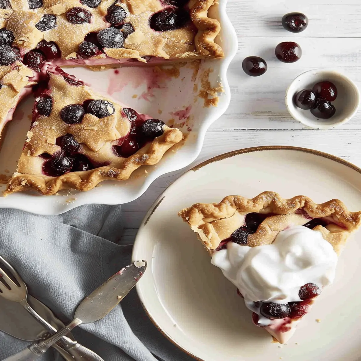 Cherry Custard Pie Delight: Your New Favorite Indulgence