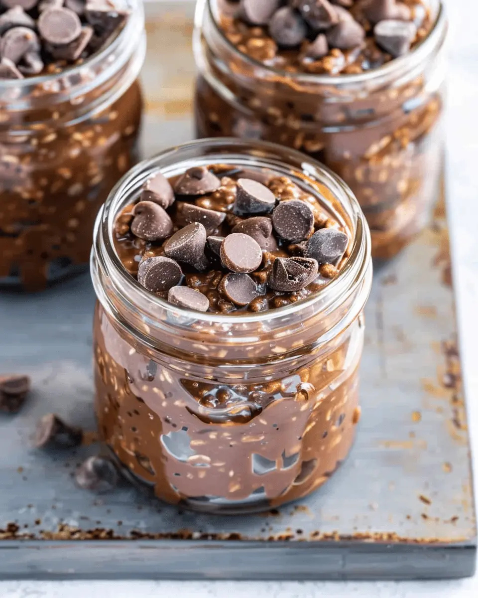 Chocolate Overnight Oats: The Best Healthy Indulgence to Start Your Day