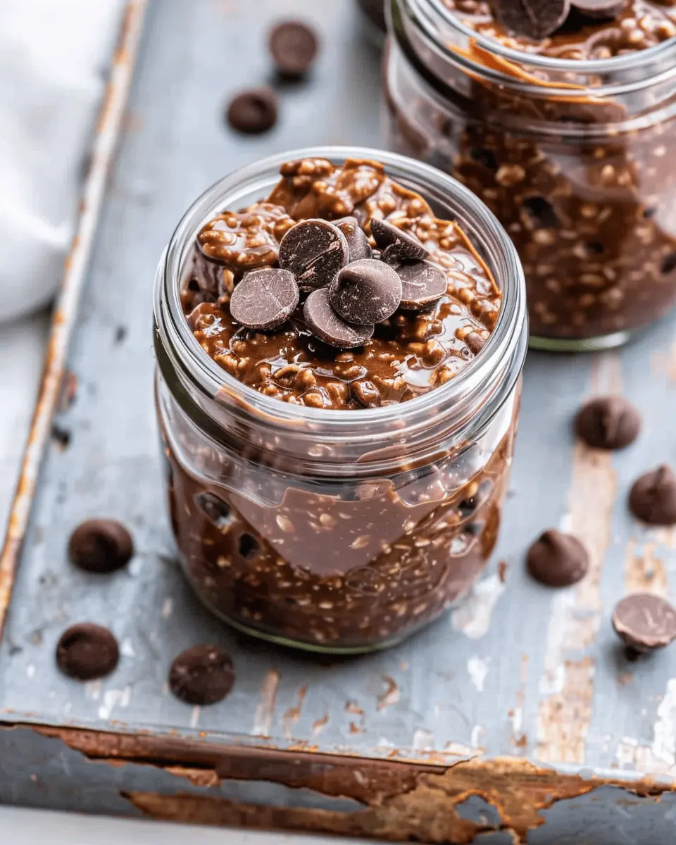 Chocolate Overnight Oats: The Best Indulgent Breakfast Treat