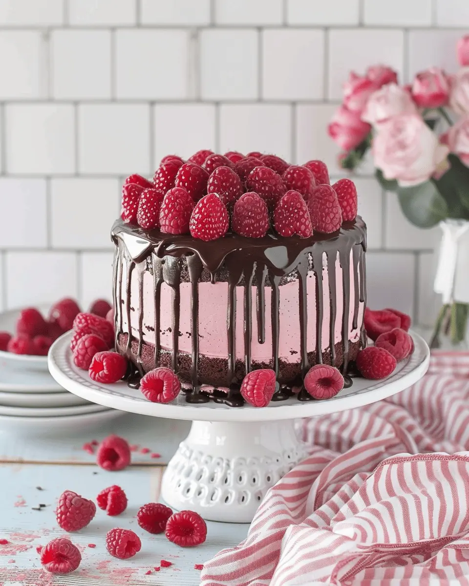 Chocolate Raspberry Drip Cake: Indulgent Bliss for Home Bakers