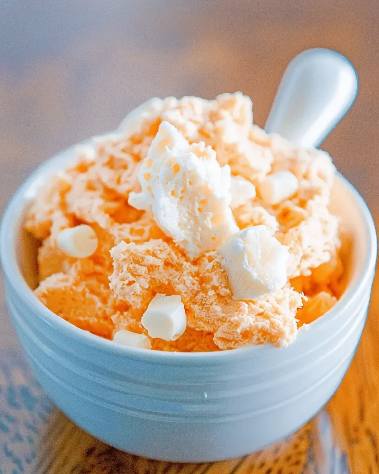 Creamsicle Orange Fluff