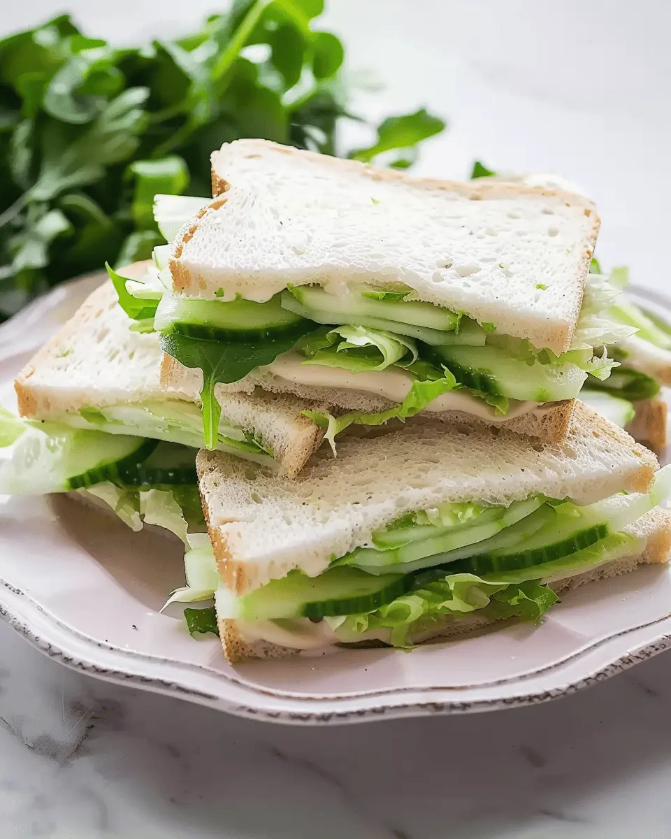 Cucumber Sandwiches: Easy, Refreshing Bites for Any Occasion