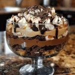 Decadent Baileys Chocolate Cheesecake Trifle