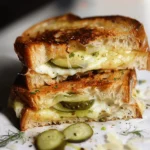 Dill Pickle Grilled Cheese