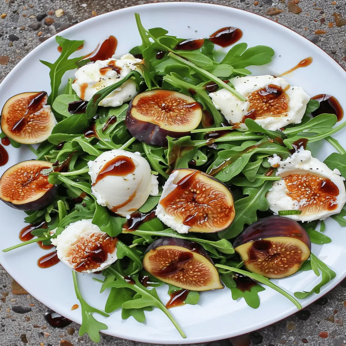 Fig Burrata Salad: A Joyfully Creamy Summer Delight