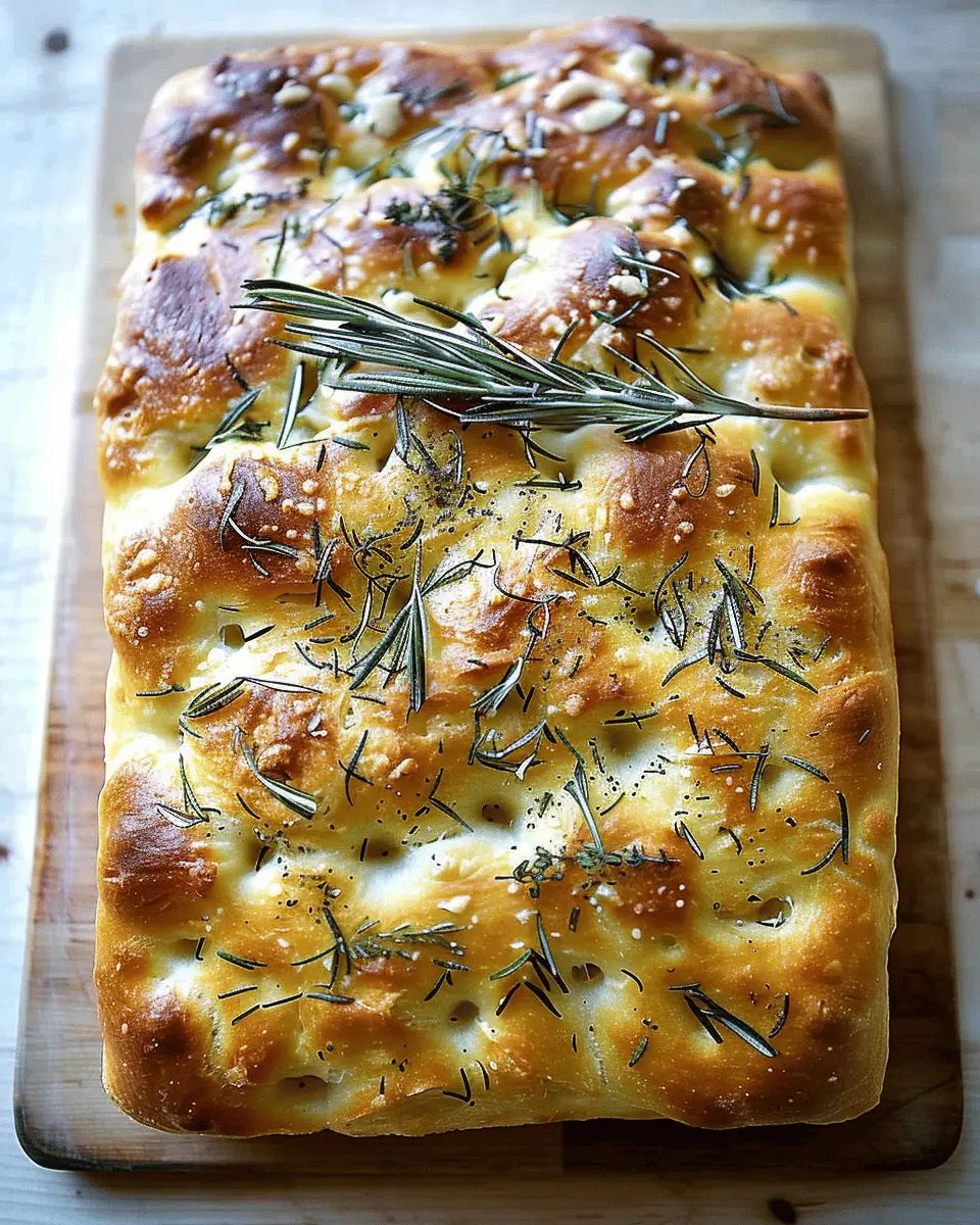 Focaccia Recipe: The Best Homemade Bread for Every Meal