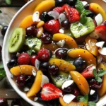 Fruit Summer Salad with Honey