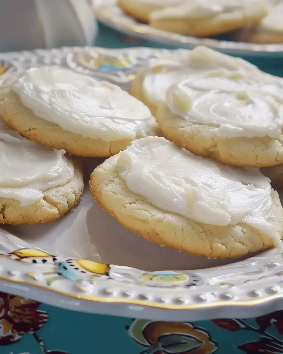 Lemon Frosted Cookies