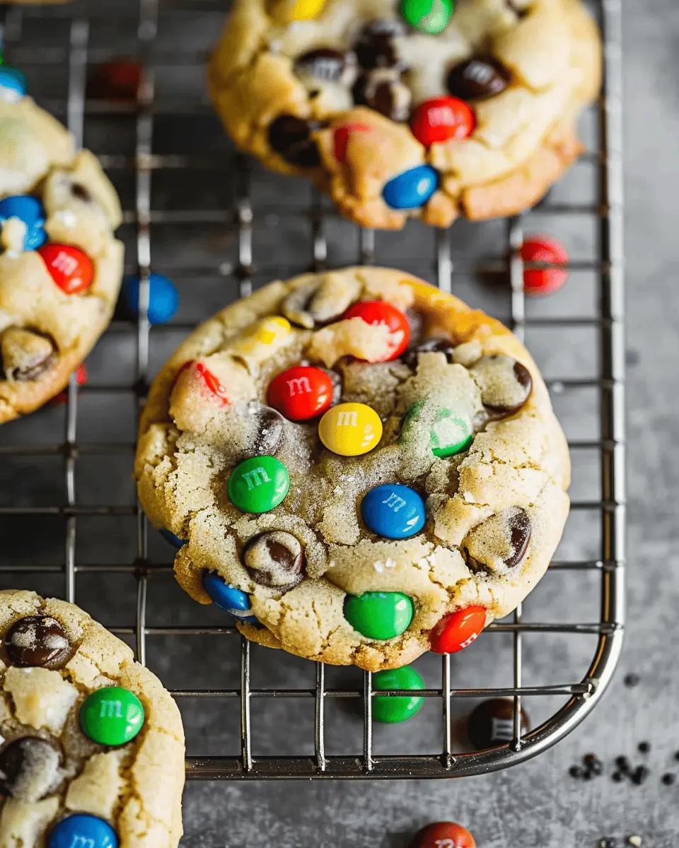 M&M’s Cookies That Are Irresistibly Chewy and Fun to Make