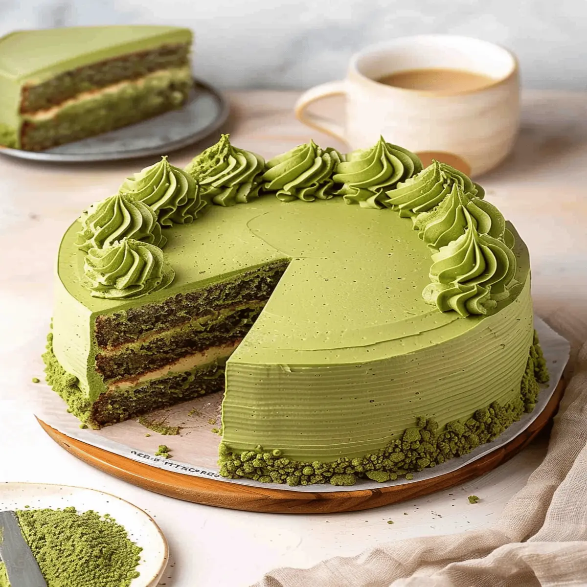 Matcha Cake Magic: Easy Recipe for Irresistibly Moist Delights
