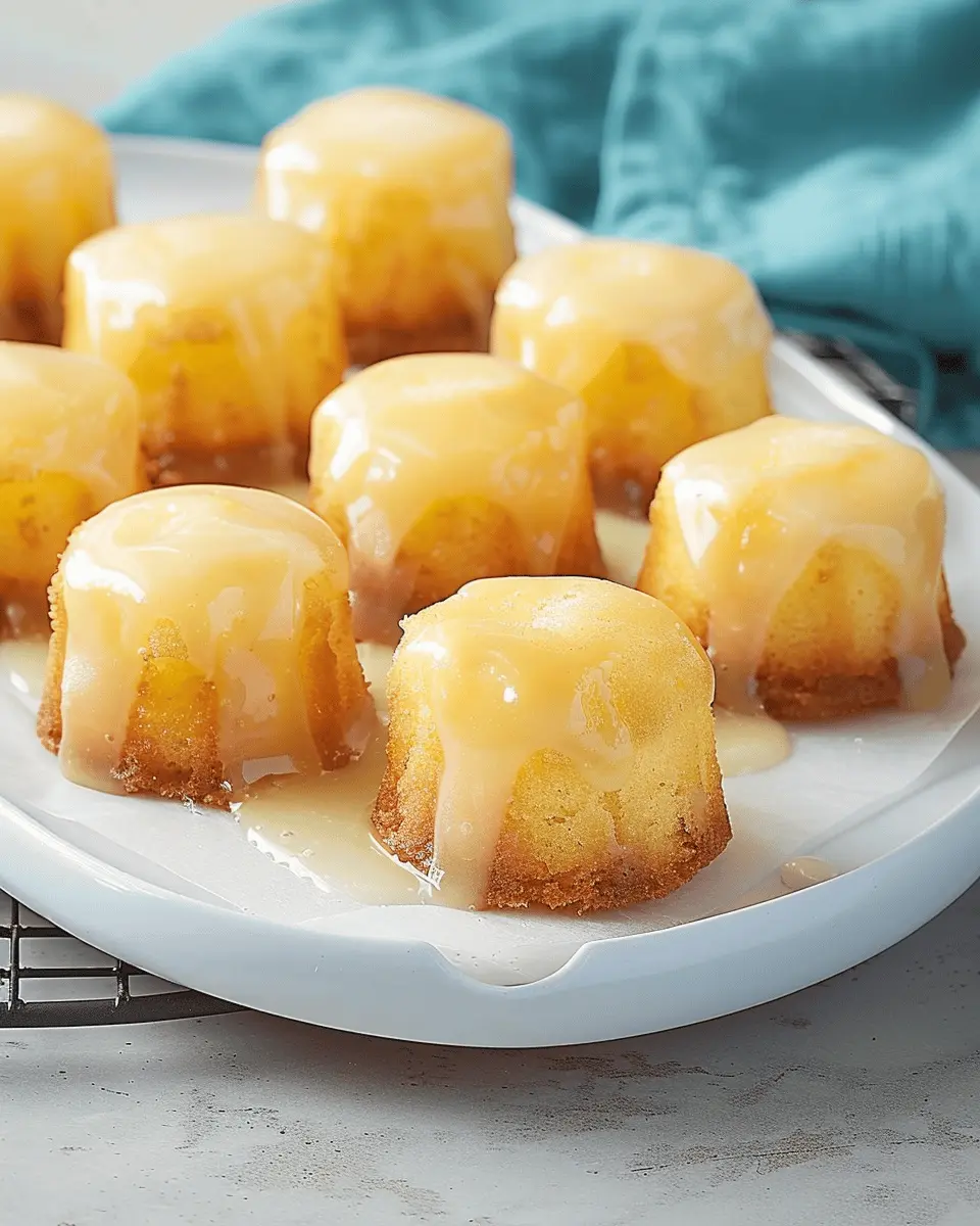 Mini Lemon Pound Cake Bites: The Perfect Easy Treat for Any Occasion