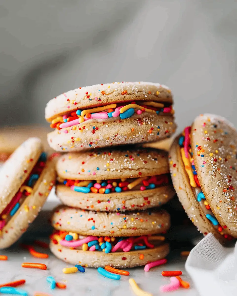Pastel Sugar Cookie Sandwiches That Melt-in-Your-Mouth Bliss