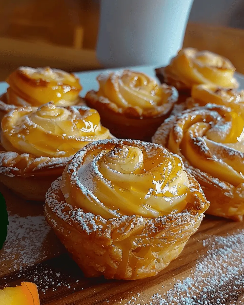 Peach Pie Cruffins: An Indulgent Twist on a Classic Dessert