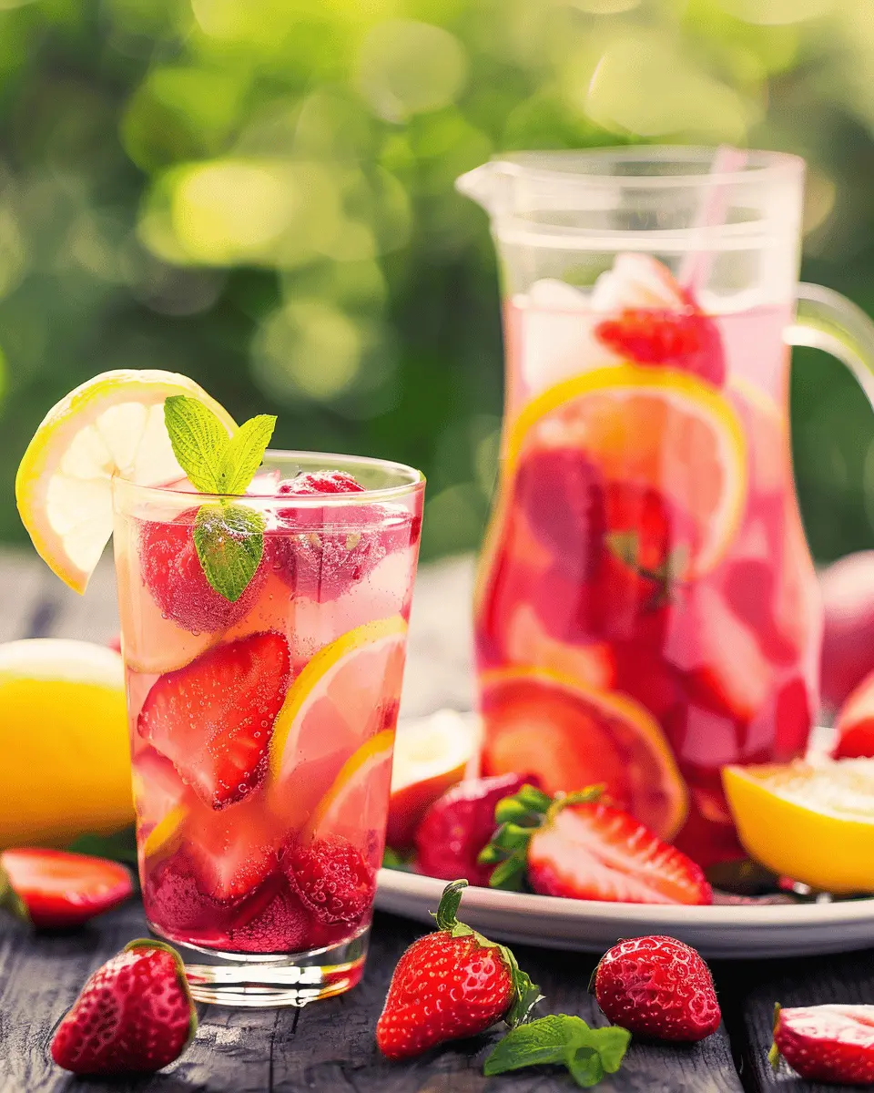 Strawberry Lemonade: The Best Refreshing Drink for Hot Days