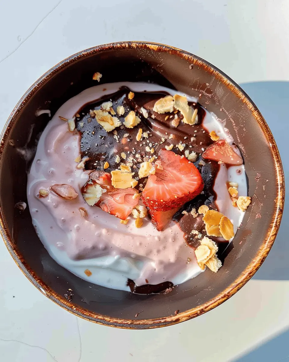 Strawberry Yogurt Bowl: A Refreshingly Easy Breakfast Delight