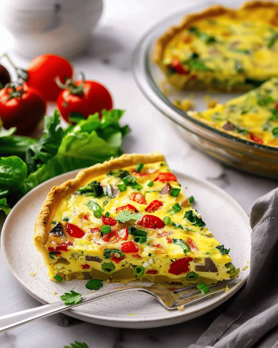 Tortilla Quiche: Easy Turkey Bacon & Chicken Ham Delight