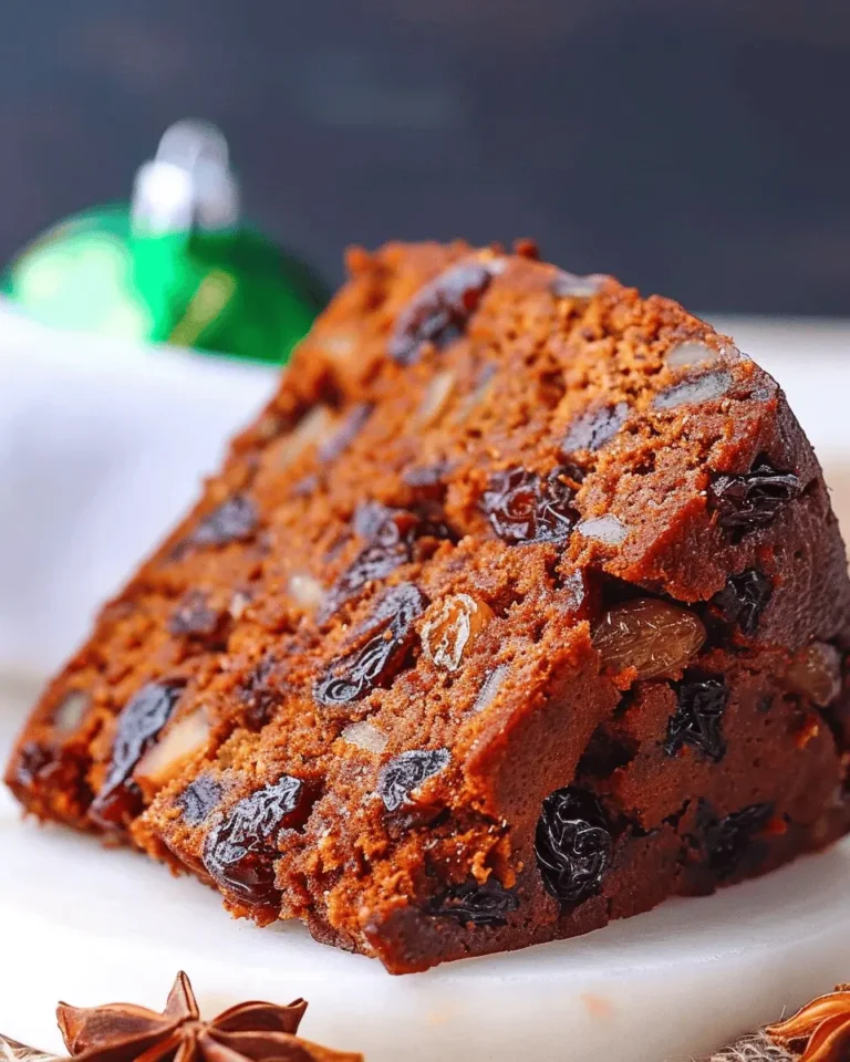 Traditional Christmas Fruit Cake