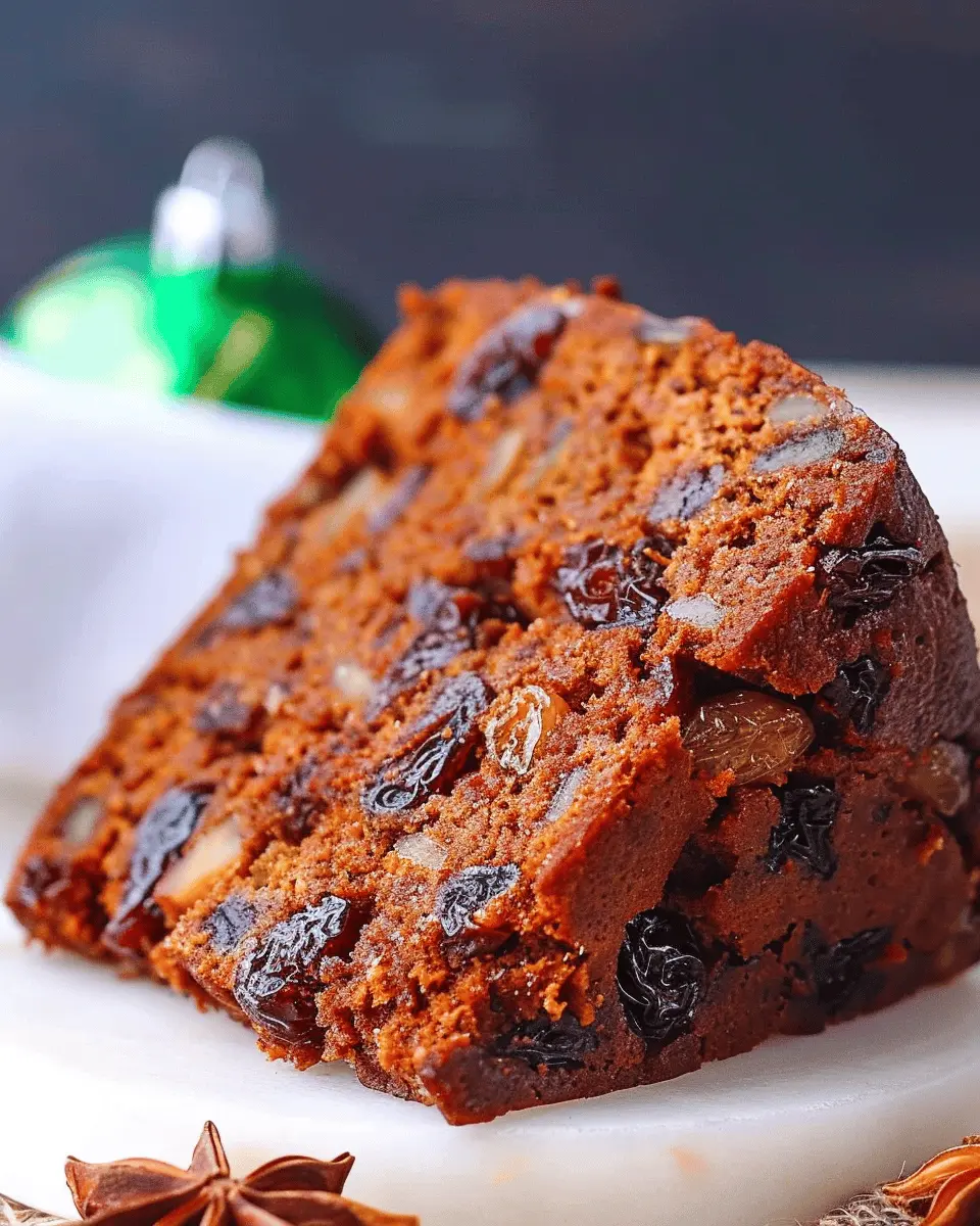 Traditional Christmas Fruit Cake: The Best Homemade Delight to Savor