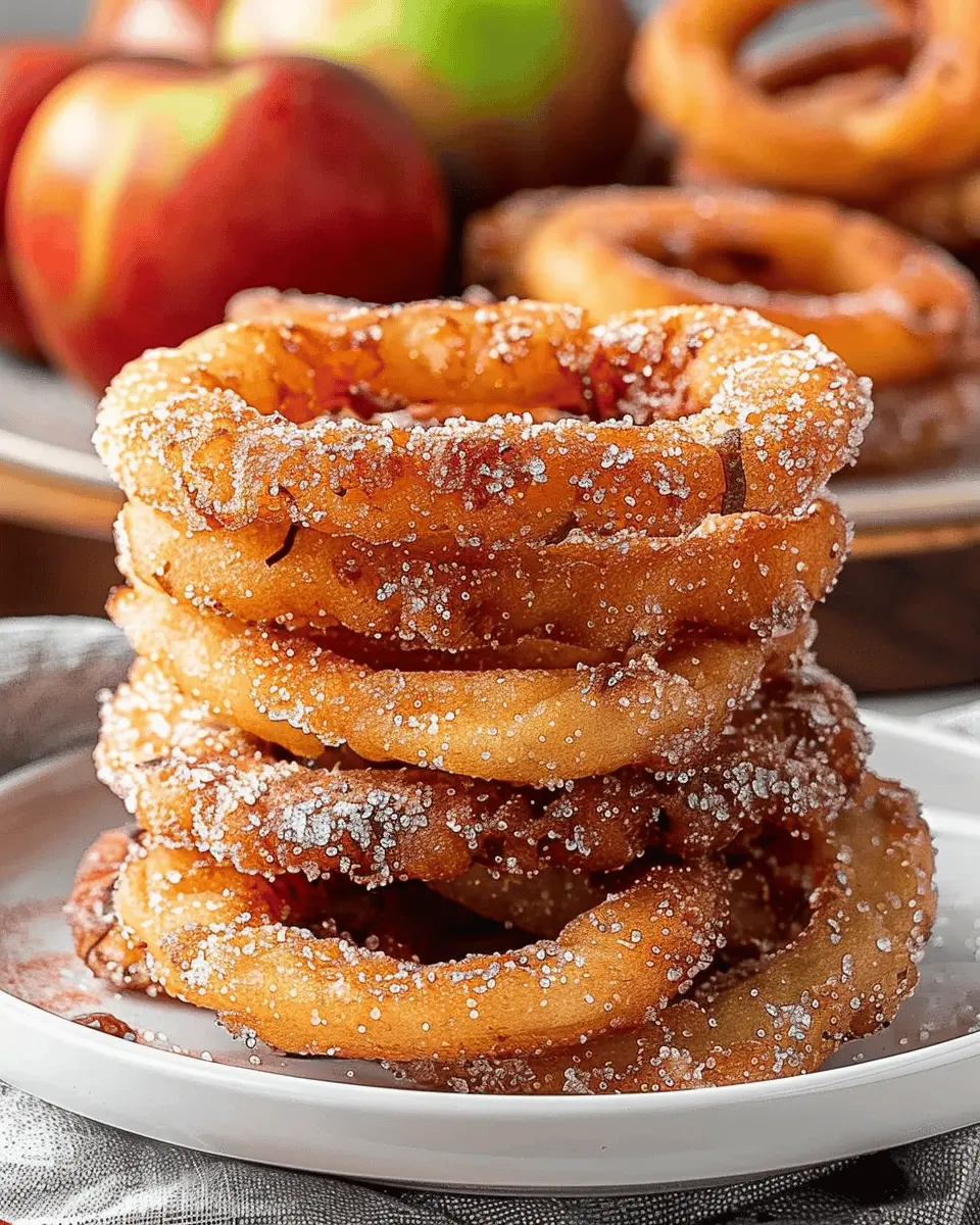 Fried Apple Rings: Easy Indulgence for Your Next Snack Attack