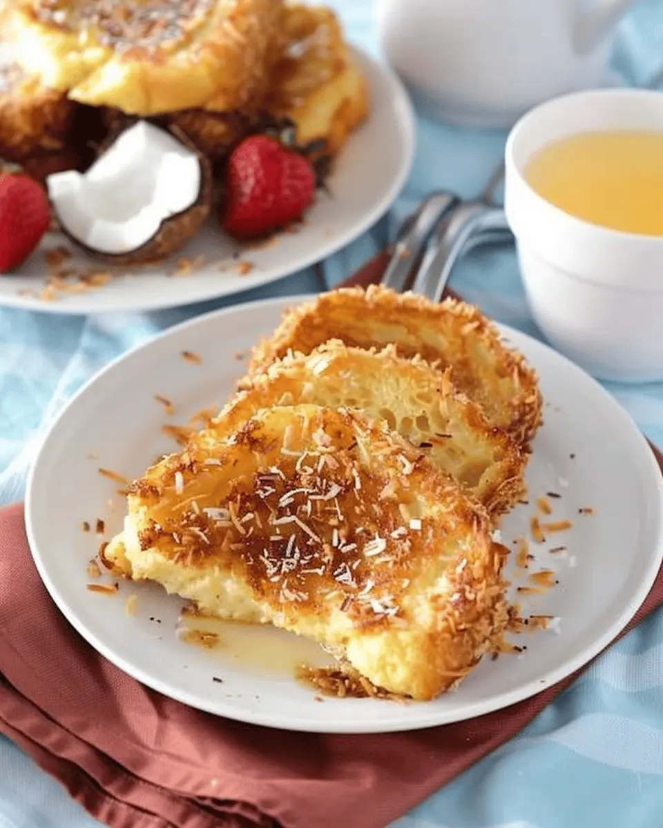 Coconut Crusted French Toast: Indulgent Twist on a Classic Delight