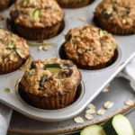 Zucchini Oatmeal Muffins