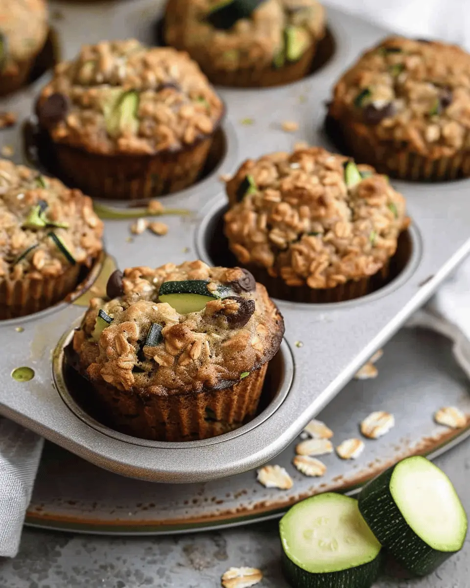 Zucchini Oatmeal Muffins: The Best Healthy Indulgence You’ll Love