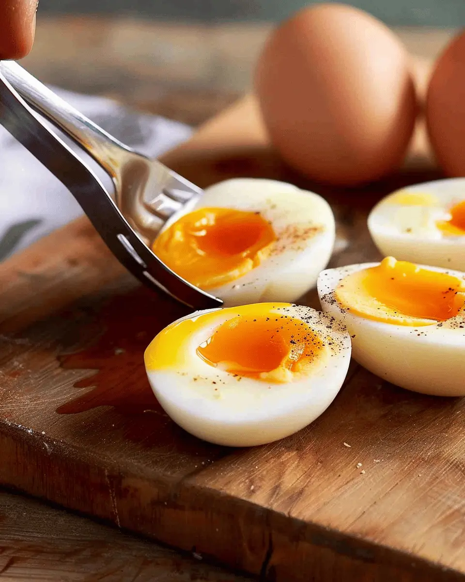 Soft Boiled Eggs with Turkey Bacon: The Best Comfort Breakfast
