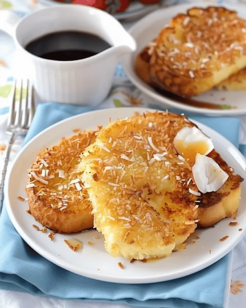 Coconut Crusted French Toast: The Best Indulgent Breakfast Treat