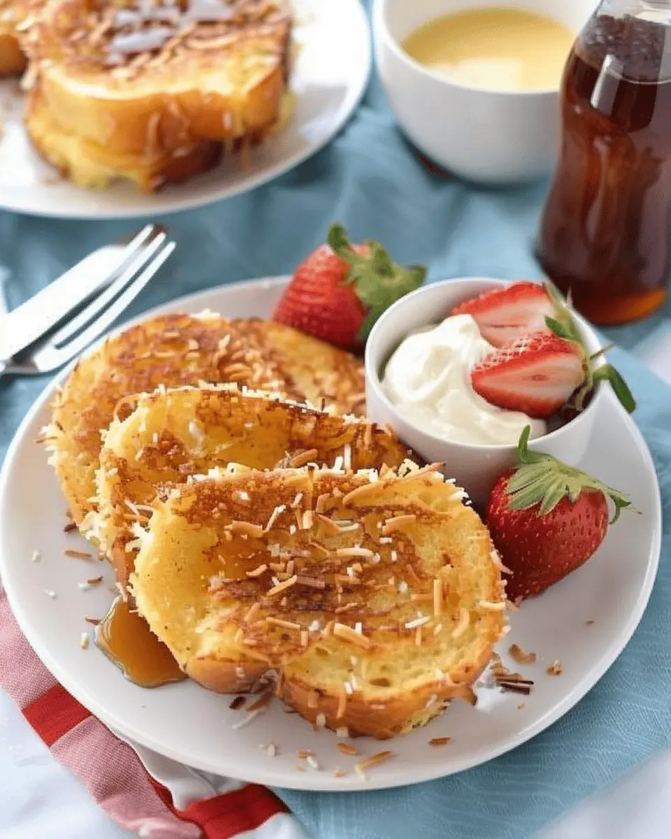Coconut Crusted French Toast: A Delicious Twist on Breakfast