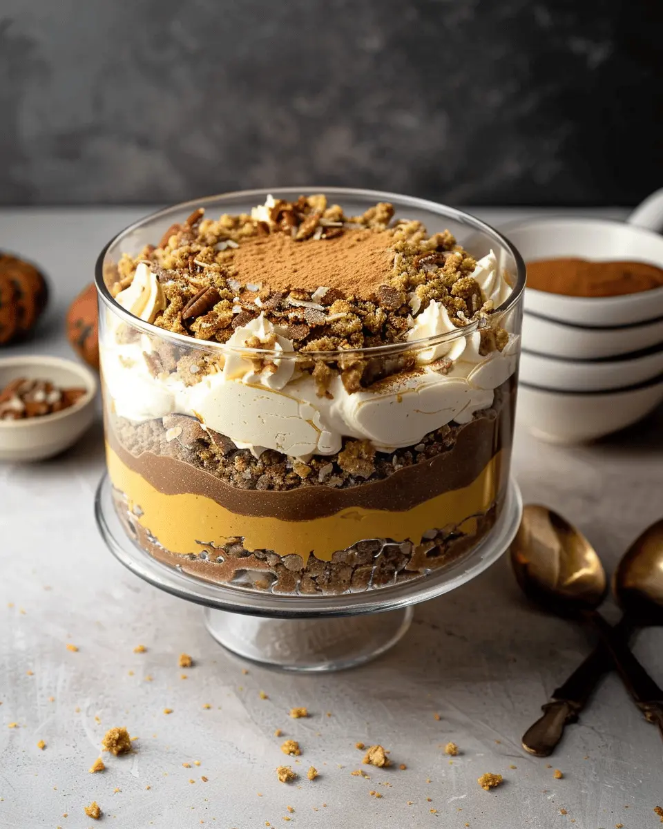 Pumpkin Spice Cake Trifle: Indulgent Layers of Whipped Delights