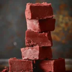 fudge au velours rouge