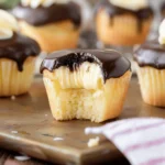 Boston Cream Cupcakes