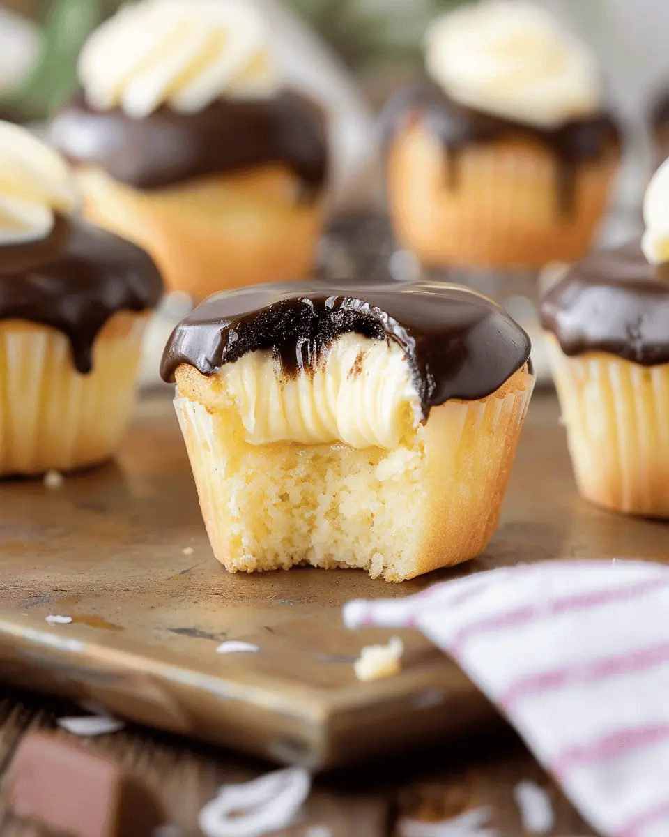 Boston Cream Cupcakes: The Indulgent Treat You’ll Love to Make