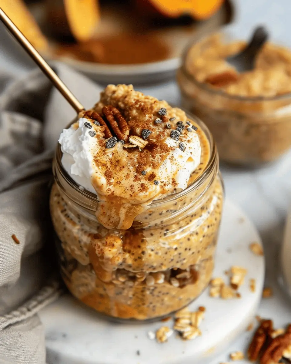 Pumpkin Pie Overnight Oats: Easy Chia Recipe for Cozy Mornings