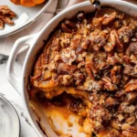 Overnight Pumpkin French Toast Casserole