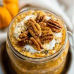 Pumpkin Pie Overnight Oats with Chia