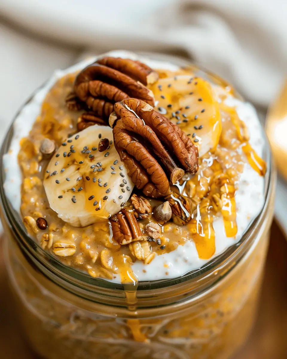 Pumpkin Pie Overnight Oats with Chia: Easy & Delicious Start