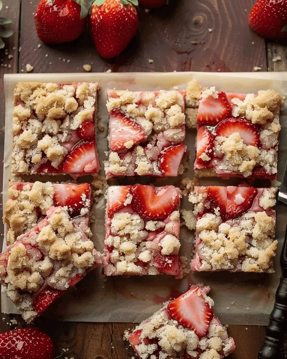 Strawberry Cheesecake Crumb Bars: Easy, Indulgent Treats at Home
