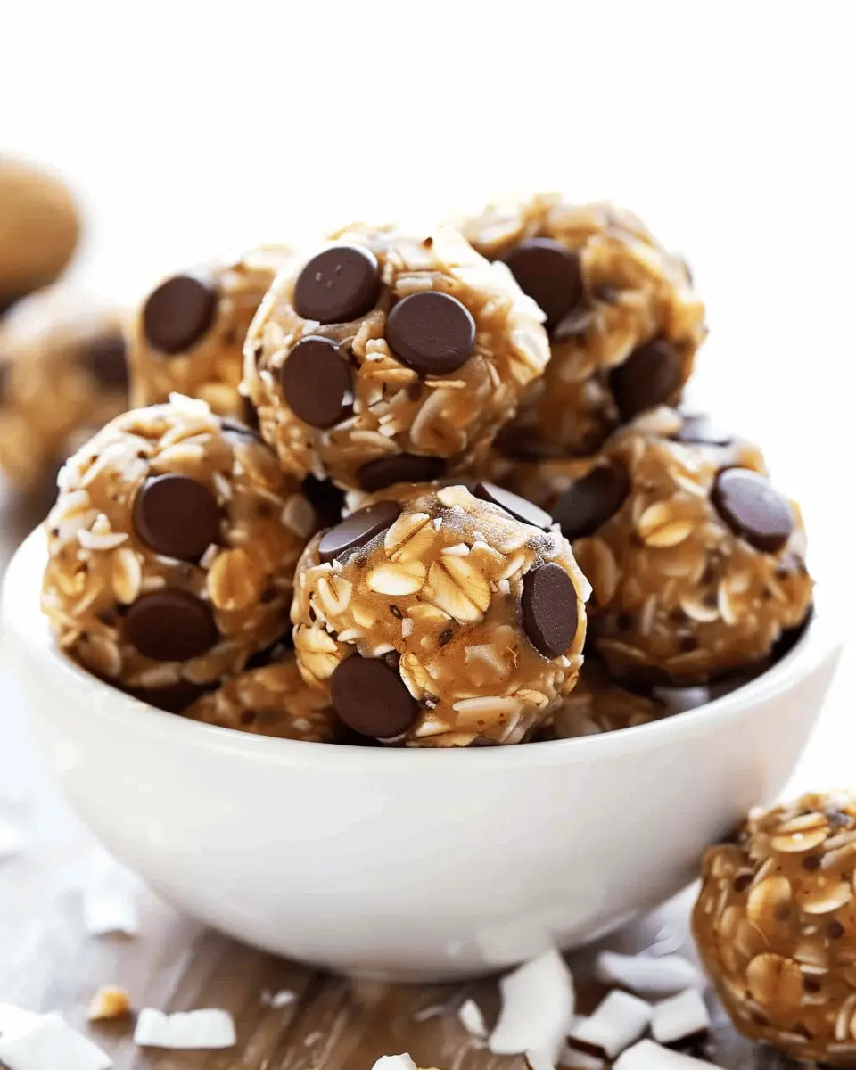 Coconut Energy Balls: Easy No-Bake Treats for Energizing Snacks