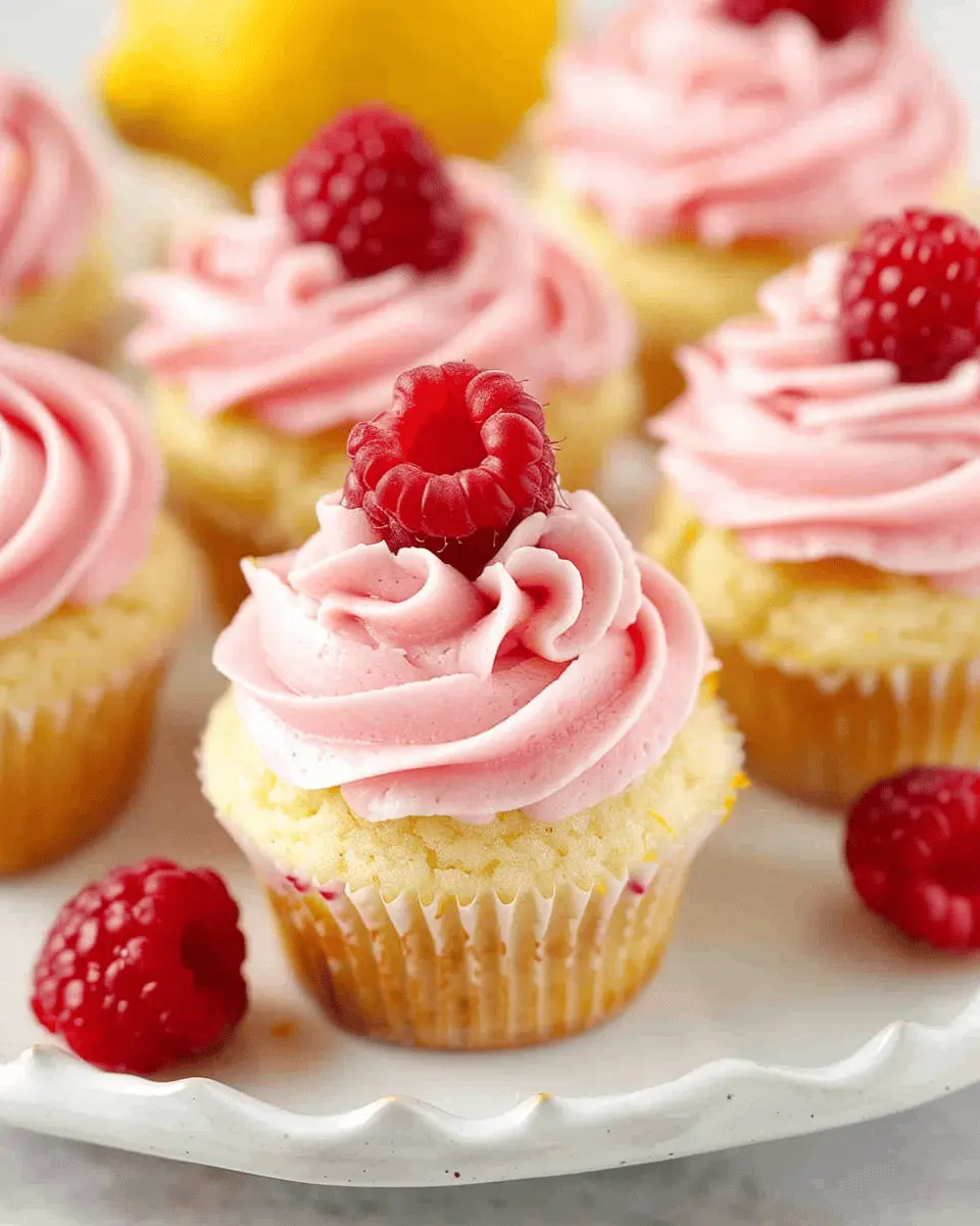 Lemon Raspberry Cupcakes: Easy and Delightfully Refreshing Treats