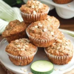 Zucchini Oatmeal Muffins